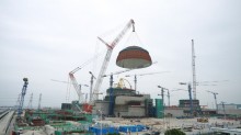 国之重器中联重科3200吨起重机助力“华龙一号”穹顶成功吊装