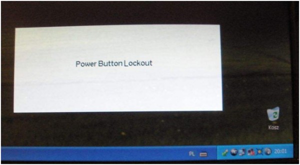 显示器提示power button lockout是什么意思
