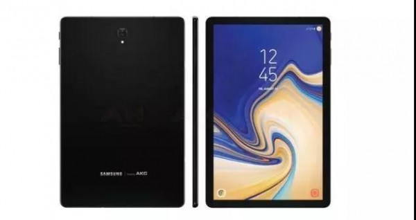 超窄边框高屏占比！三星Galaxy Tab S4平板电脑曝光