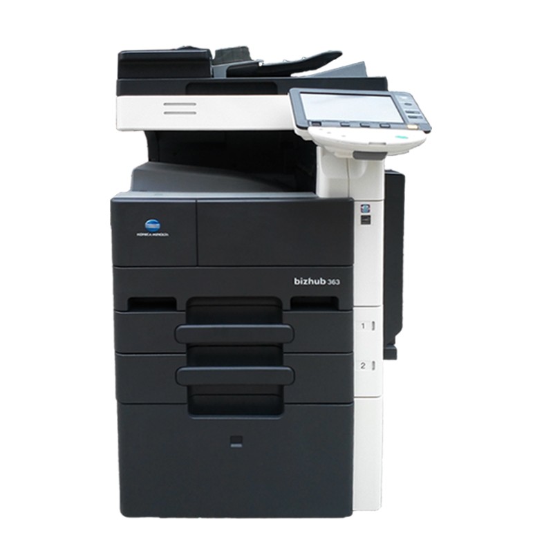 柯尼卡美能达363黑白数码复印机 激光办公型复印机