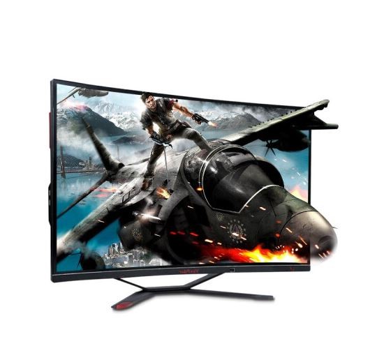 优威派克曲面一体机电脑32寸2k高清i7-9700f八核魔兽网咖游戏型