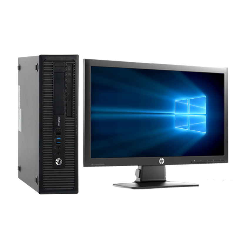 惠普 600g2 独显台式机 22寸显示器
