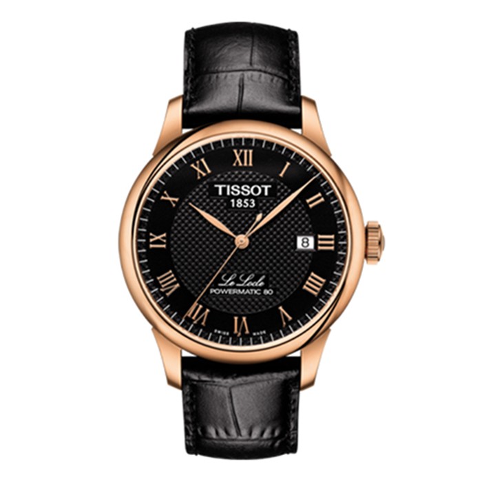 tissot 天梭力洛克系列皮带80机芯机械男表