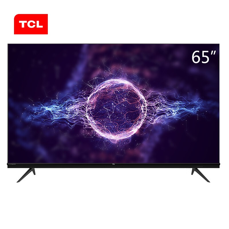 TCL 65英寸液晶电视机4K高清护眼全面屏人工智能MEM...