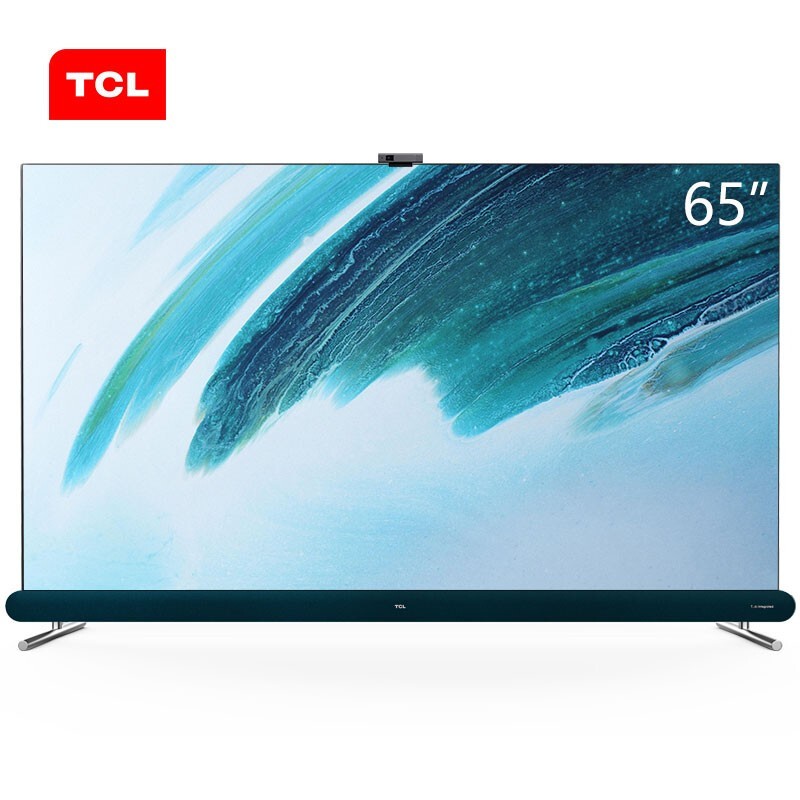 TCL 65英寸液晶电视机旗舰音画质4K高清人工智能智...