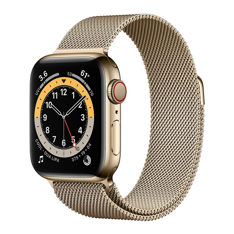 蘋果手表6代不銹鋼材質國行蜂窩版Apple Watch 6 