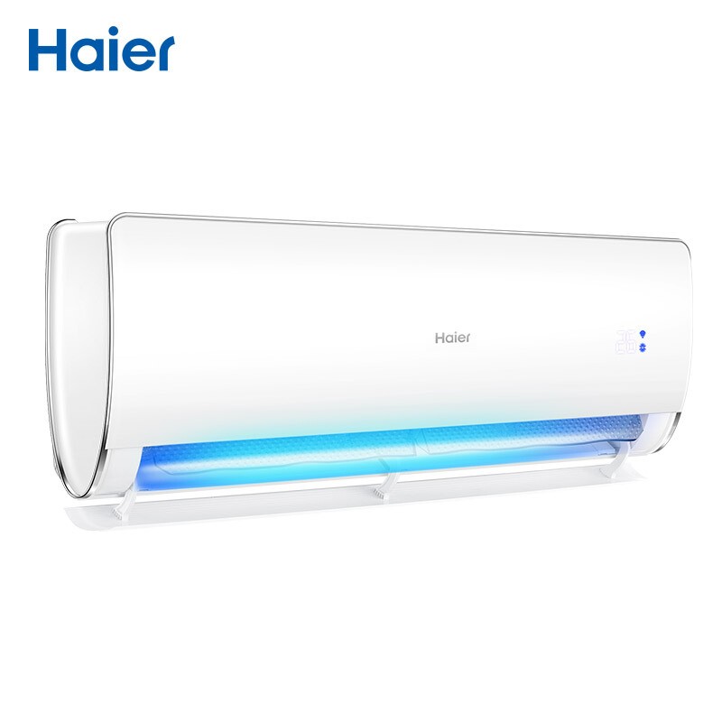 海尔 1.5匹变频冷暖壁挂式卧室空调挂机一级能效荣御智能