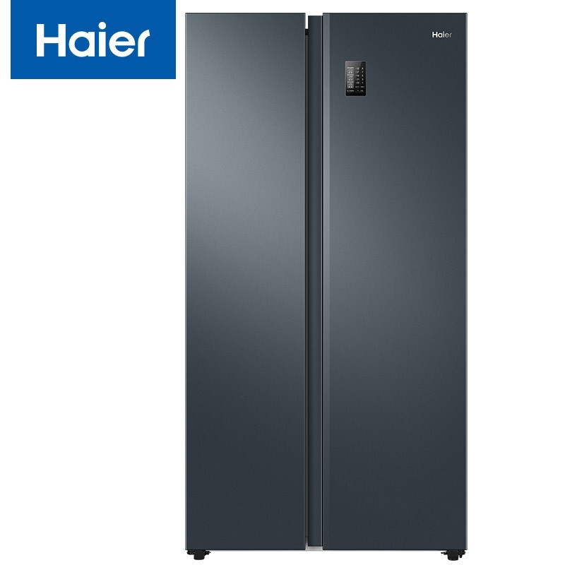 海尔 冰箱532升双变频风冷无霜对开门双开门一级能效大容量