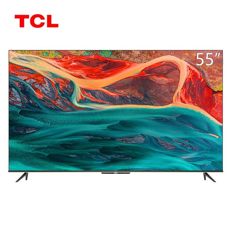 TCL 55英寸原色量子点安桥音响4K超高清智能电视全面屏