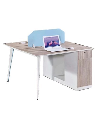 DL201职员办公桌椅组合现代办公室家具电脑桌卡座工位客服桌