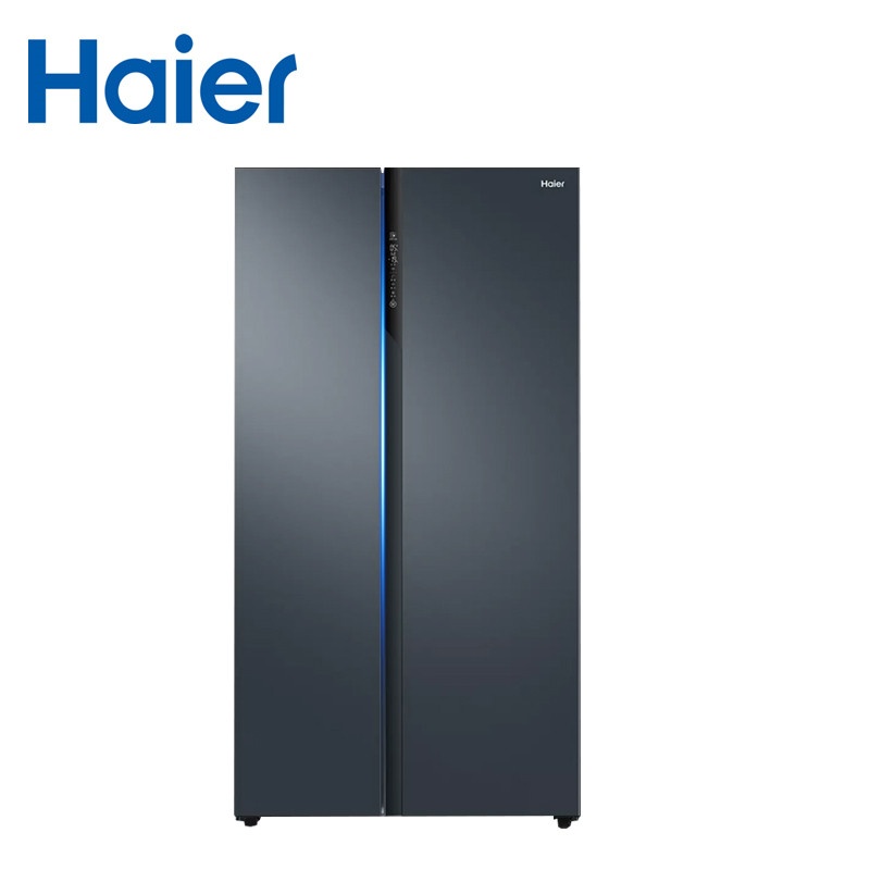 海尔 536升对开门大容量风冷无霜变频一级家用冰箱 企业专供