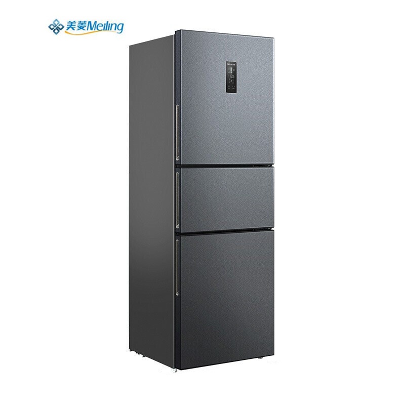 美菱 253升一级能效变频风冷无霜低噪精准控温纤薄嵌入电冰箱
