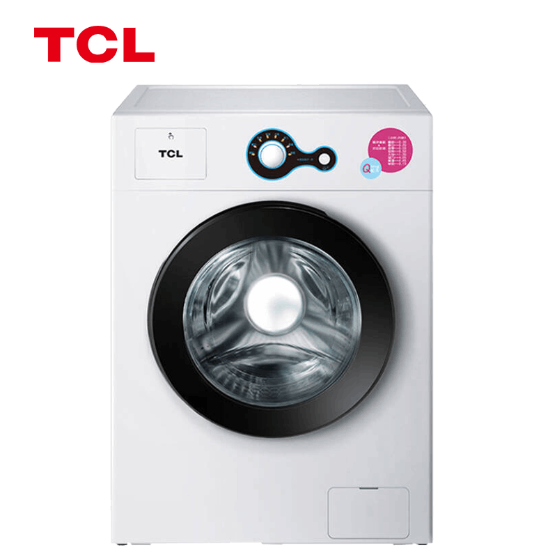 TCL 6.5-8公斤一级能效一体成形中途添衣滚筒洗衣机