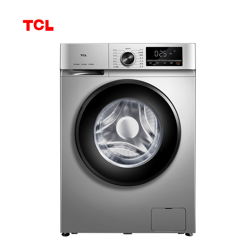 TCL 10公斤一级能效纤薄机身6重智能全自动智能滚筒洗衣机