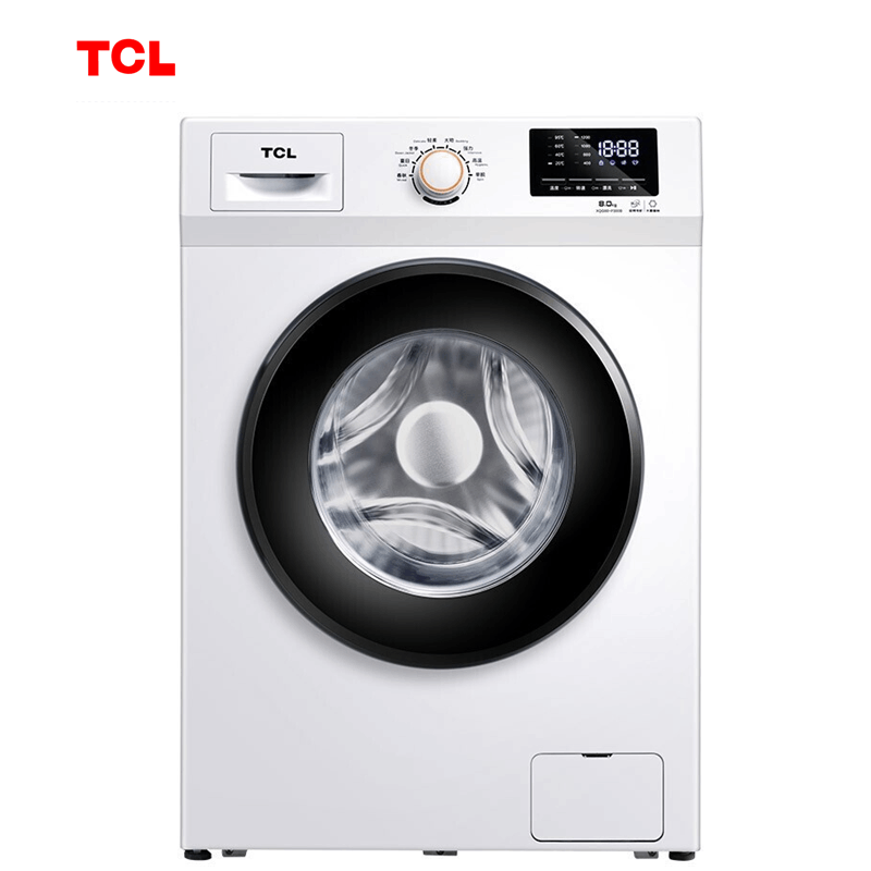 TCL 10公斤全自动变频一级能效上排水洗衣机芭蕾白企业采购