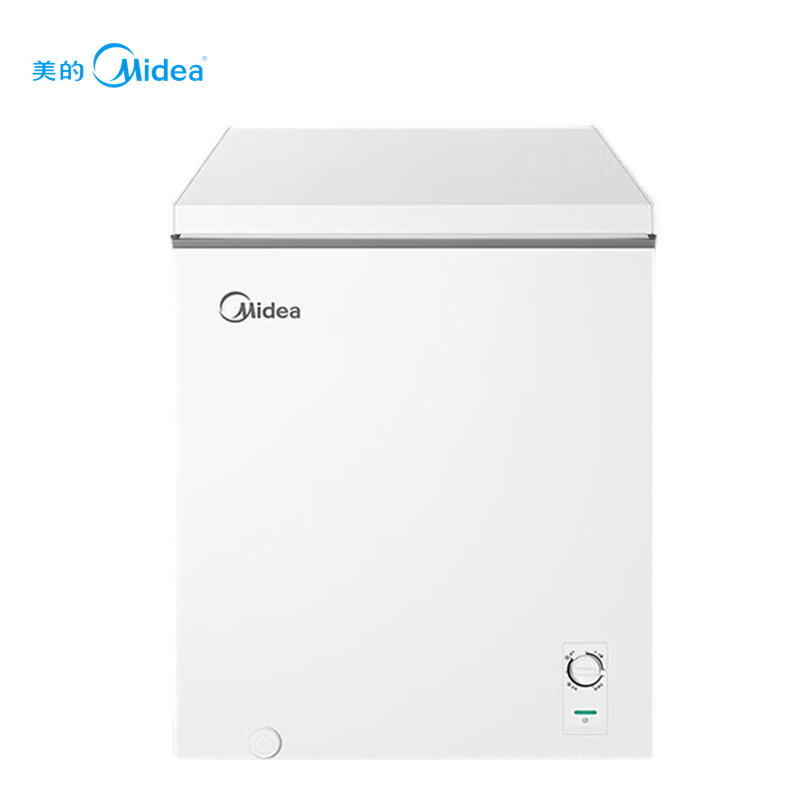 美的 142L大容积家用囤货小冷柜一级能效冷藏冷冻转换冰柜