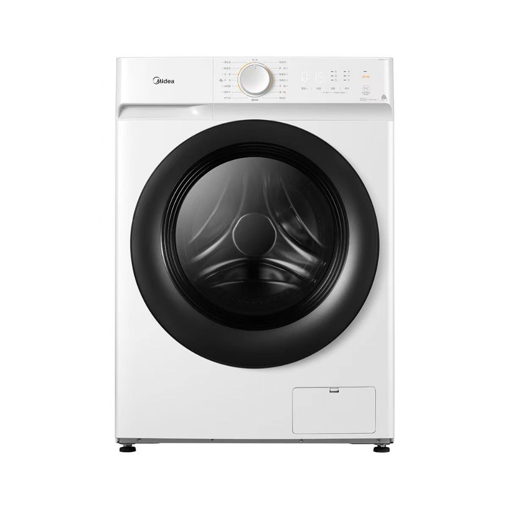 美的洗烘干一体机 滚筒洗衣机 10公斤大容量 变频全自动