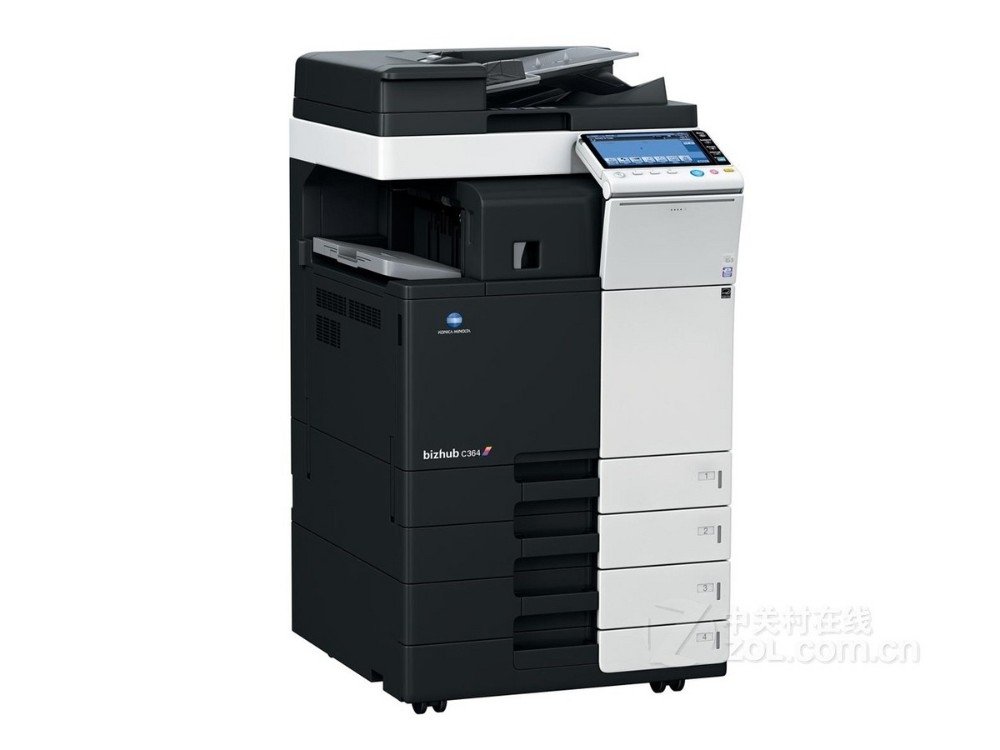 A3彩色复印机，复印、打印、扫描，美能达 C364