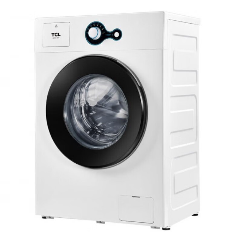 TCL 6.5公斤全自动滚筒洗衣机一级变频一键启动家用智能