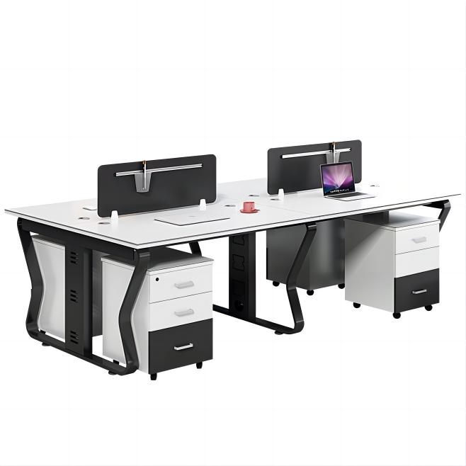 员工位办公桌财务桌办公室办公家具电脑职员桌组合椅子员工椅卡位