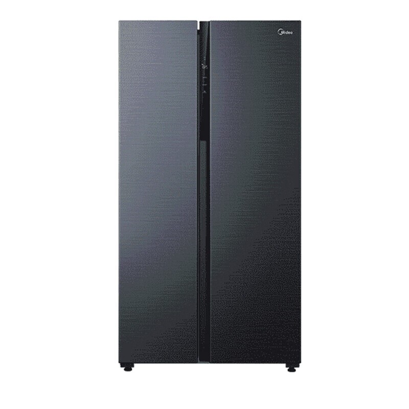 美的冰箱 601升急速净味双开门智能杀菌一级能效大容量电冰箱