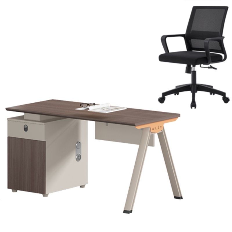 职员办公桌椅组合简约现代办公室桌子屏风工位电脑桌卡座办公家具