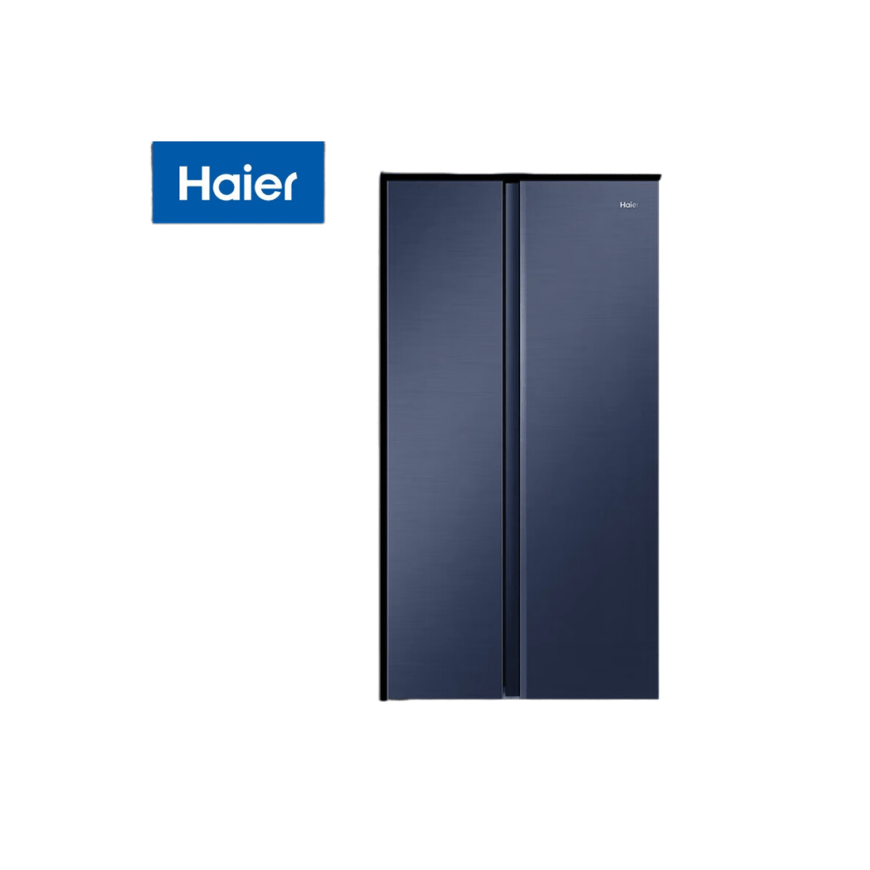 海尔 618升一级能效变频对开双开门家用电冰箱净味超薄大容量