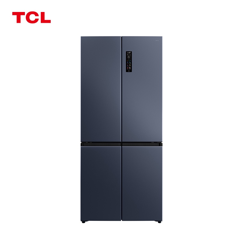 TCL 超薄零嵌系列521L十字四开门冰箱超薄嵌入式大容量家