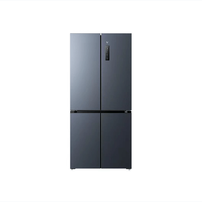 云米冰箱 500L 家用 大容量十字四开门超薄嵌入 底部散热