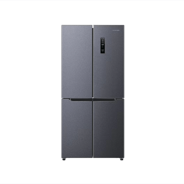 创维十字对开四门冰箱 风冷无霜 一级能效变频冰箱