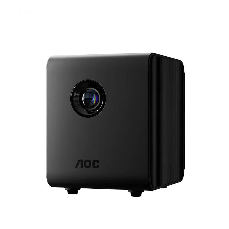 AOC Y1投影仪 便携式 无线投屏 智能家用客厅卧室投影仪