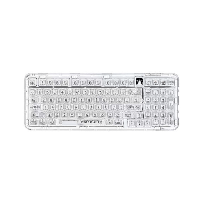 coolkiller键盘 ck98北极熊 透明电竞键盘
