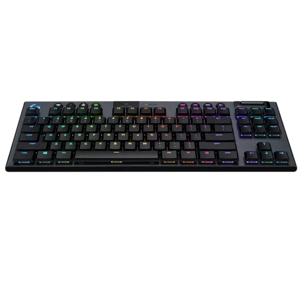 罗技G913蓝牙无线有线三模机械键盘RGB矮轴游戏键盘