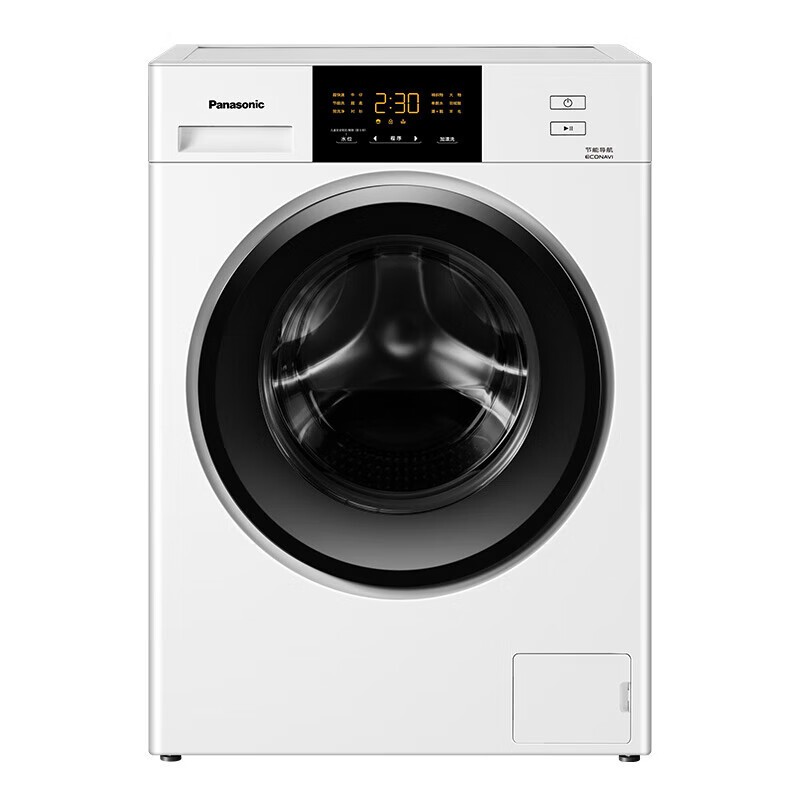 松下滚筒洗衣机 全自动10公斤家用变频BLDC电机三维立体洗