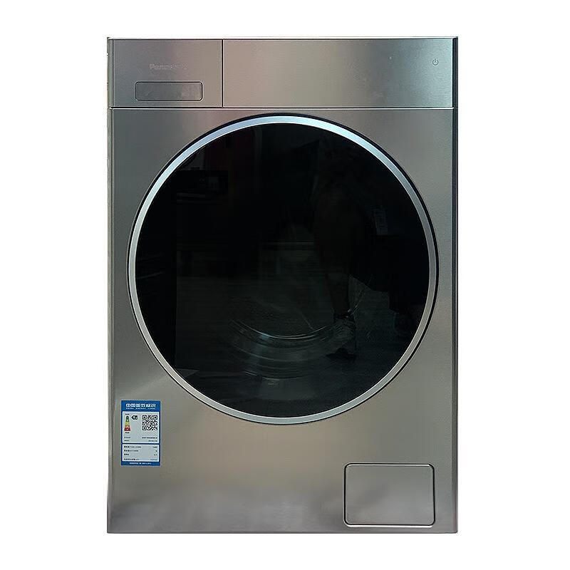 松下滚筒洗衣机 全自动10公斤超薄极速银除螨洗除菌强力去污