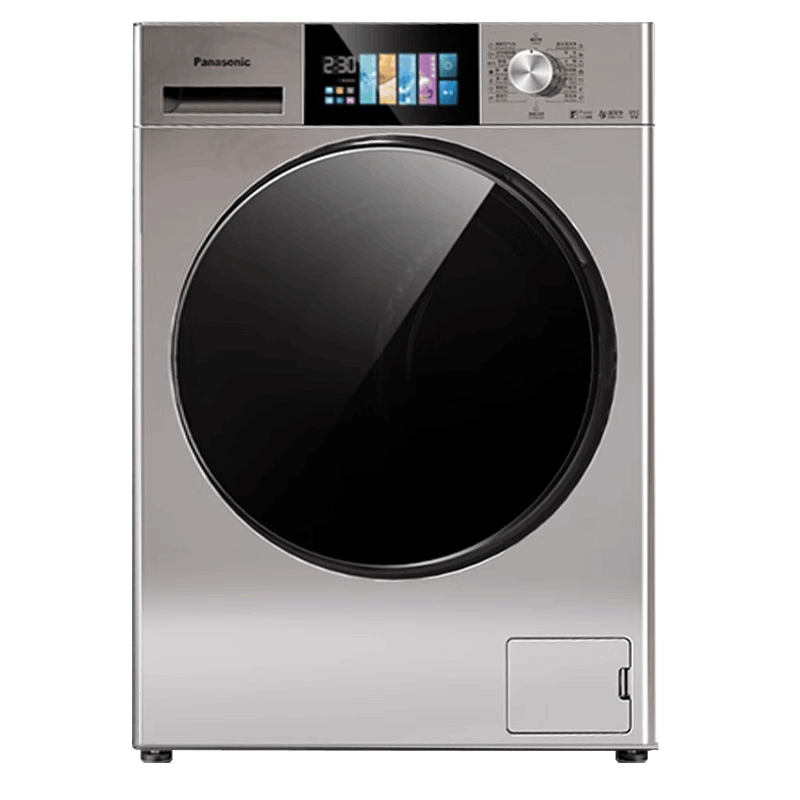 松下洗衣机 智能投放10kg全自动滚筒洗衣机BLDC变频电机