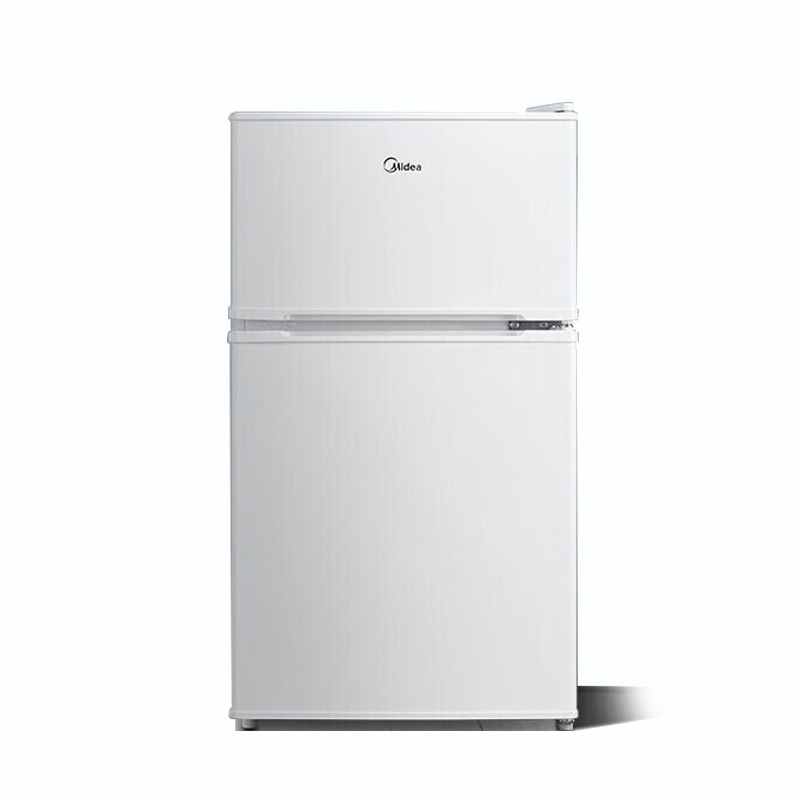 全新美的（Midea）88升迷你双开门小冰箱BCD-88CM