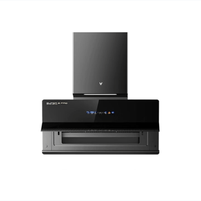 云米油烟机超薄近吸侧吸1200pa爆炒26立方大吸力挥手智控