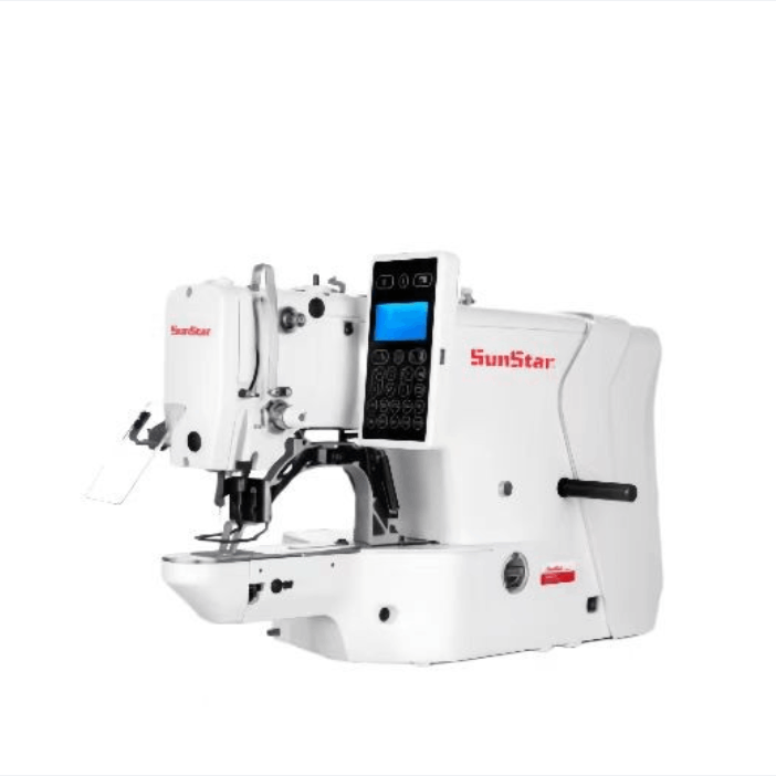 全新日星高速直驱电子一体套结机KM1101（缝纫机）