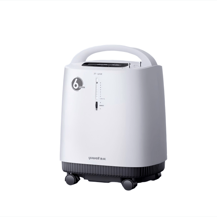【6L轻音42分贝】鱼跃医用制氧机轻音大流量高氧浓度家用孕妇